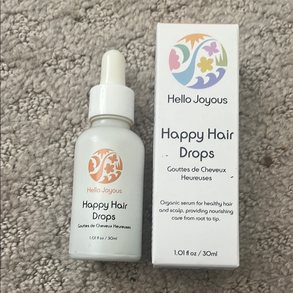 Happy Hair Drops - White
